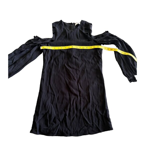 ALEXIS Claudette Dress Womens Mini black cold shoulder size xs - Picture 5 of 7